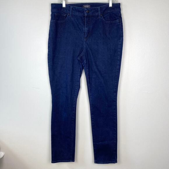 NYDJ Denim - NYDJ Alina Legging Jeans Jeggings Dark Way Skinny Liftxtuck‎ Technology Size 14
